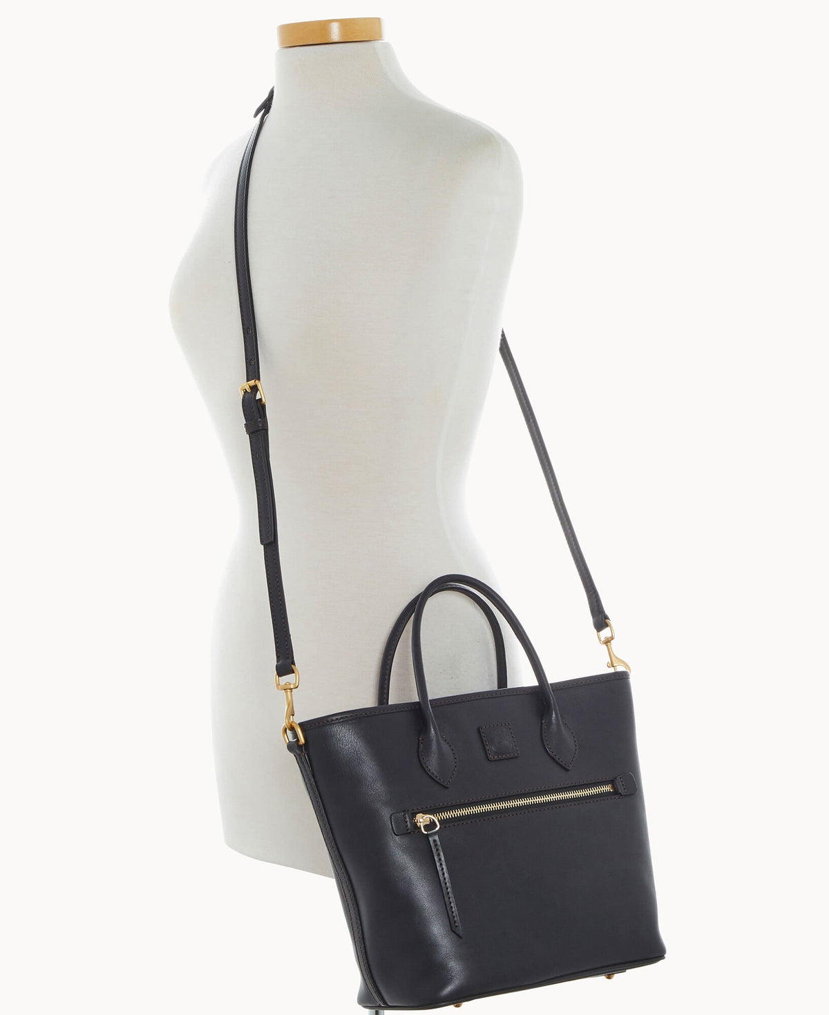 Dooney & Bourke Florentine Handle Tote Black Black
