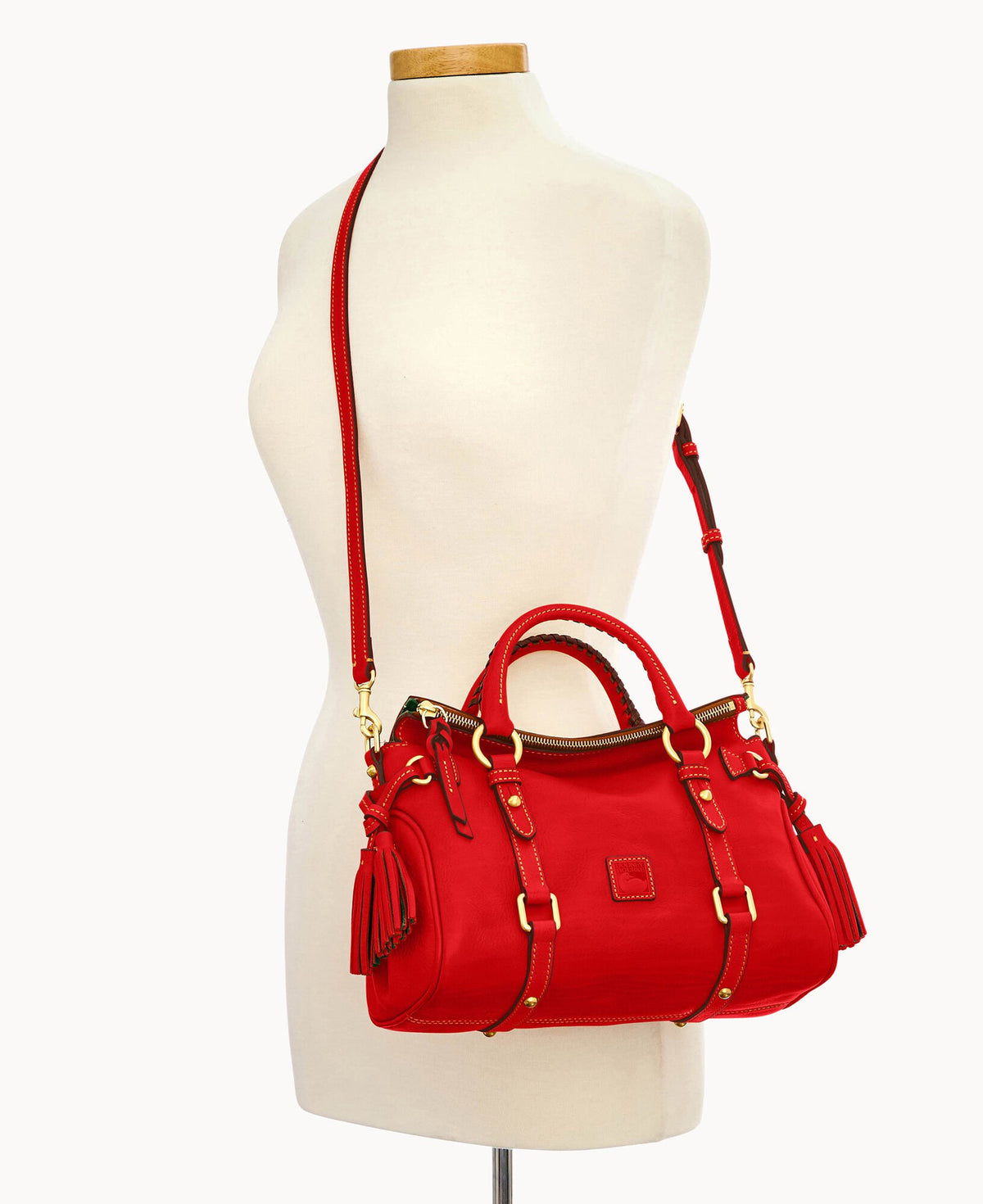 Dooney & Bourke Florentine Mini Satchel Red