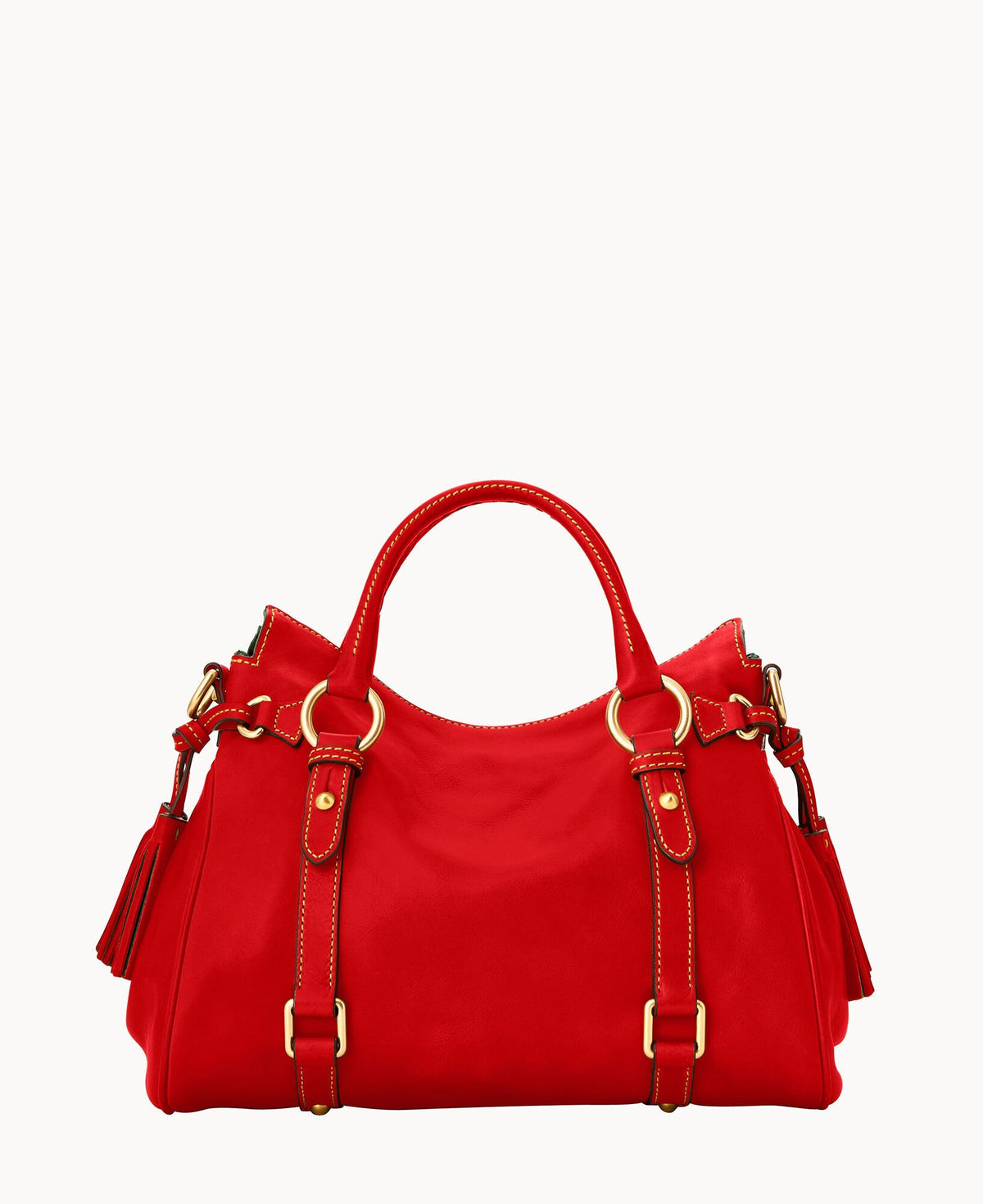 Dooney & Bourke Florentine Satchel Red