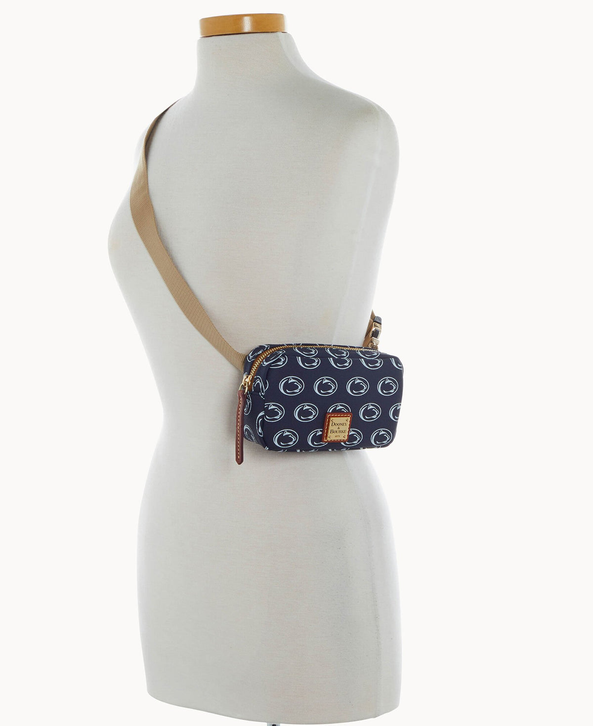 Dooney & Bourke Collegiate Penn State University Belt Bag Navy