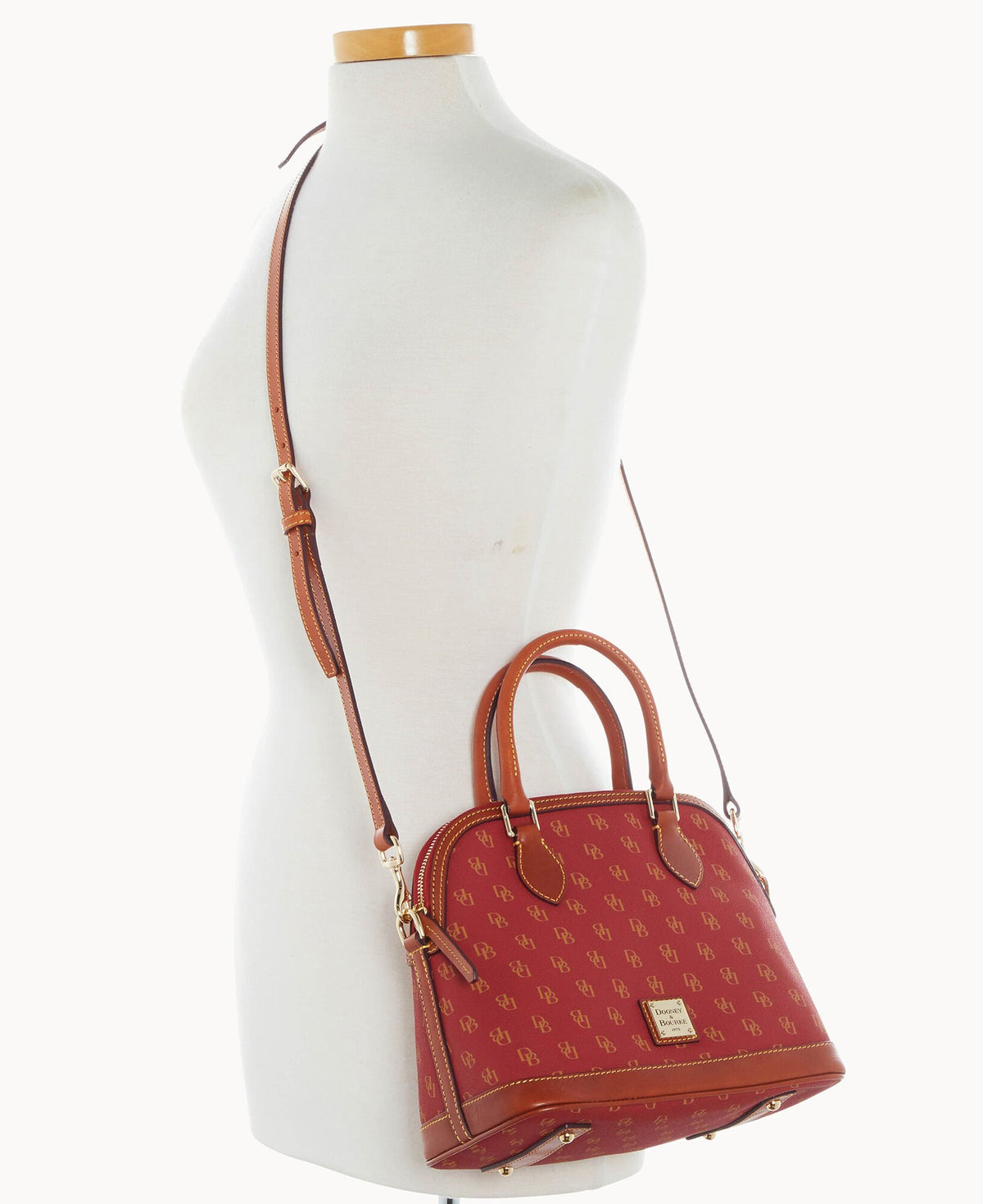 Dooney & Bourke Gretta Satchel Red