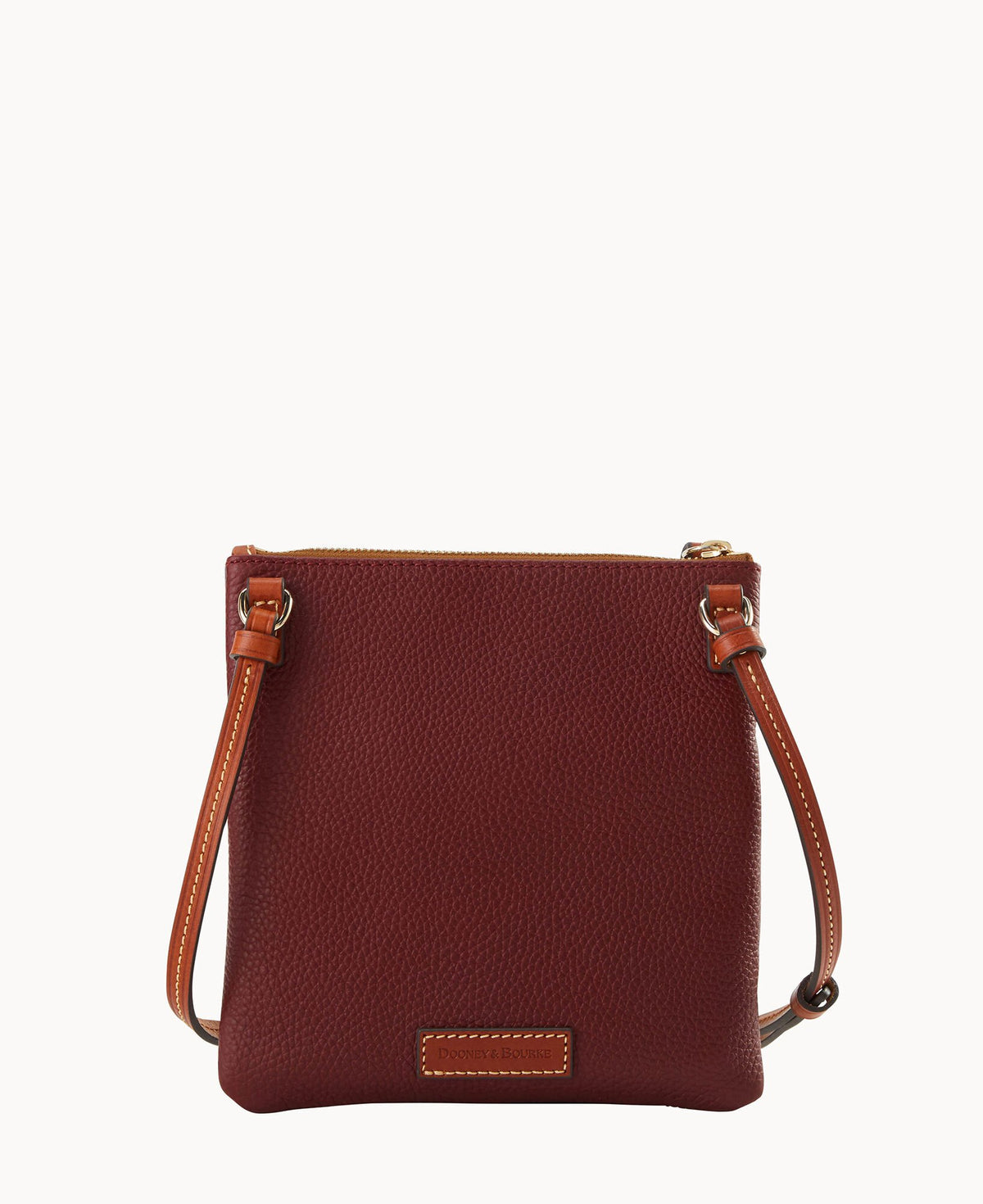 Dooney & Bourke NFL Commanders Triple Zip Crossbody Wine