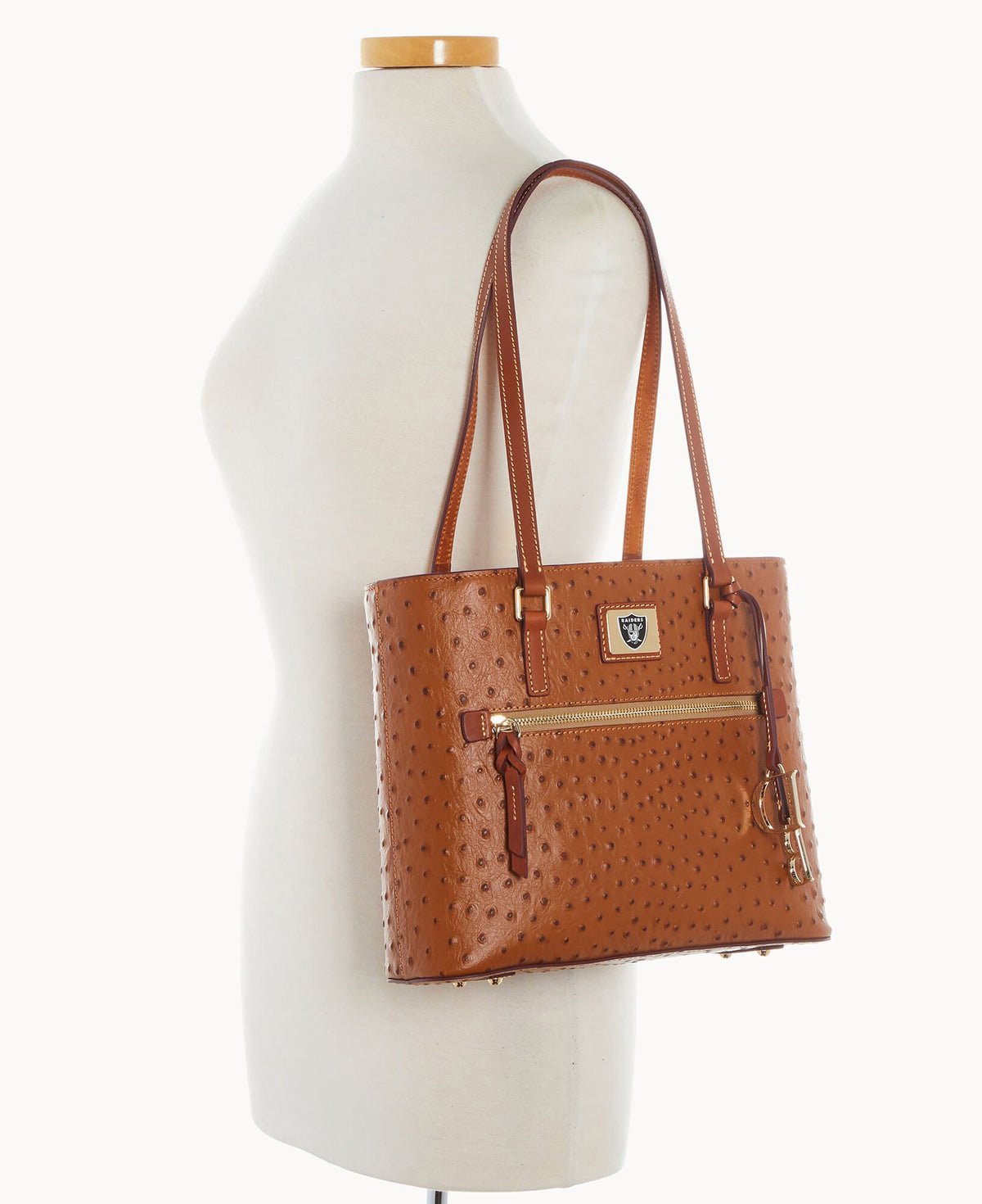 Dooney & Bourke NFL Raiders Shopper Caramel
