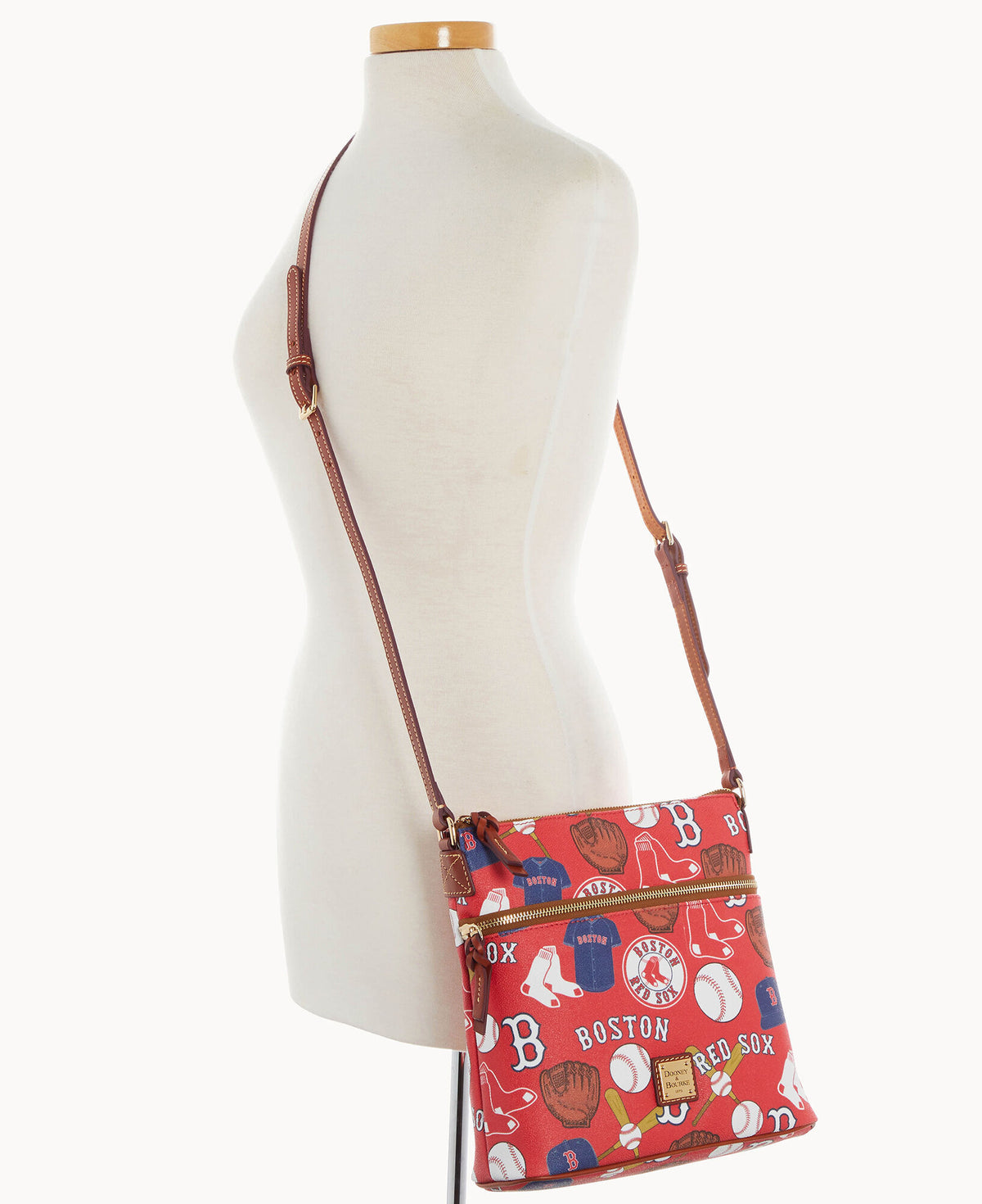 Dooney & Bourke MLB Red Sox Crossbody Red