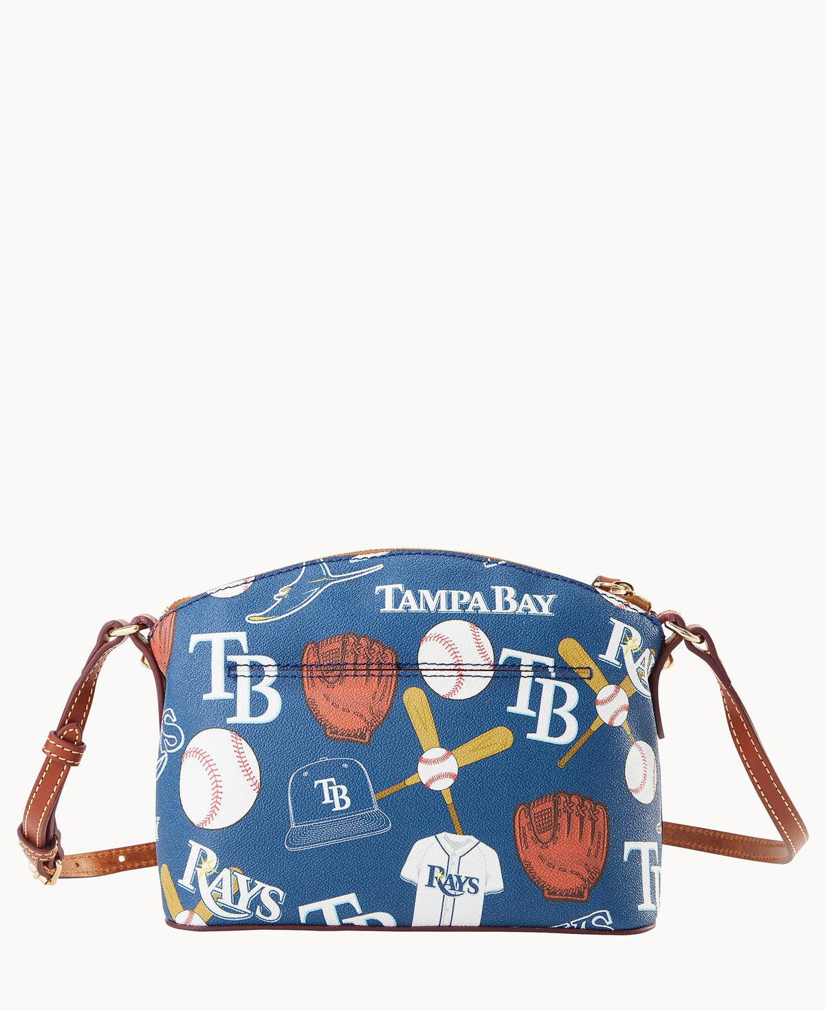 Dooney & Bourke MLB Rays Suki Crossbody Navy