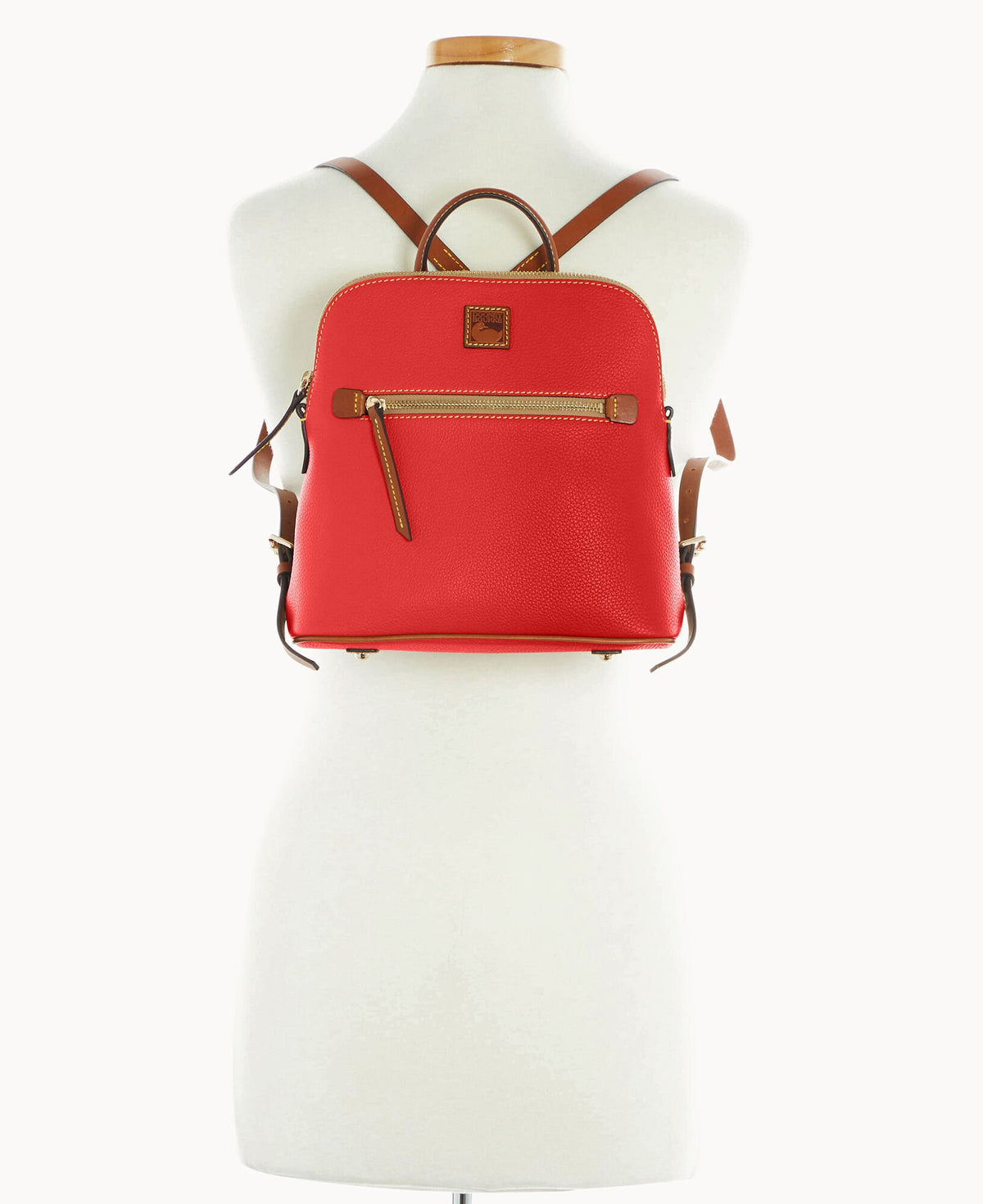 Dooney & Bourke Pebble Grain Backpack Red