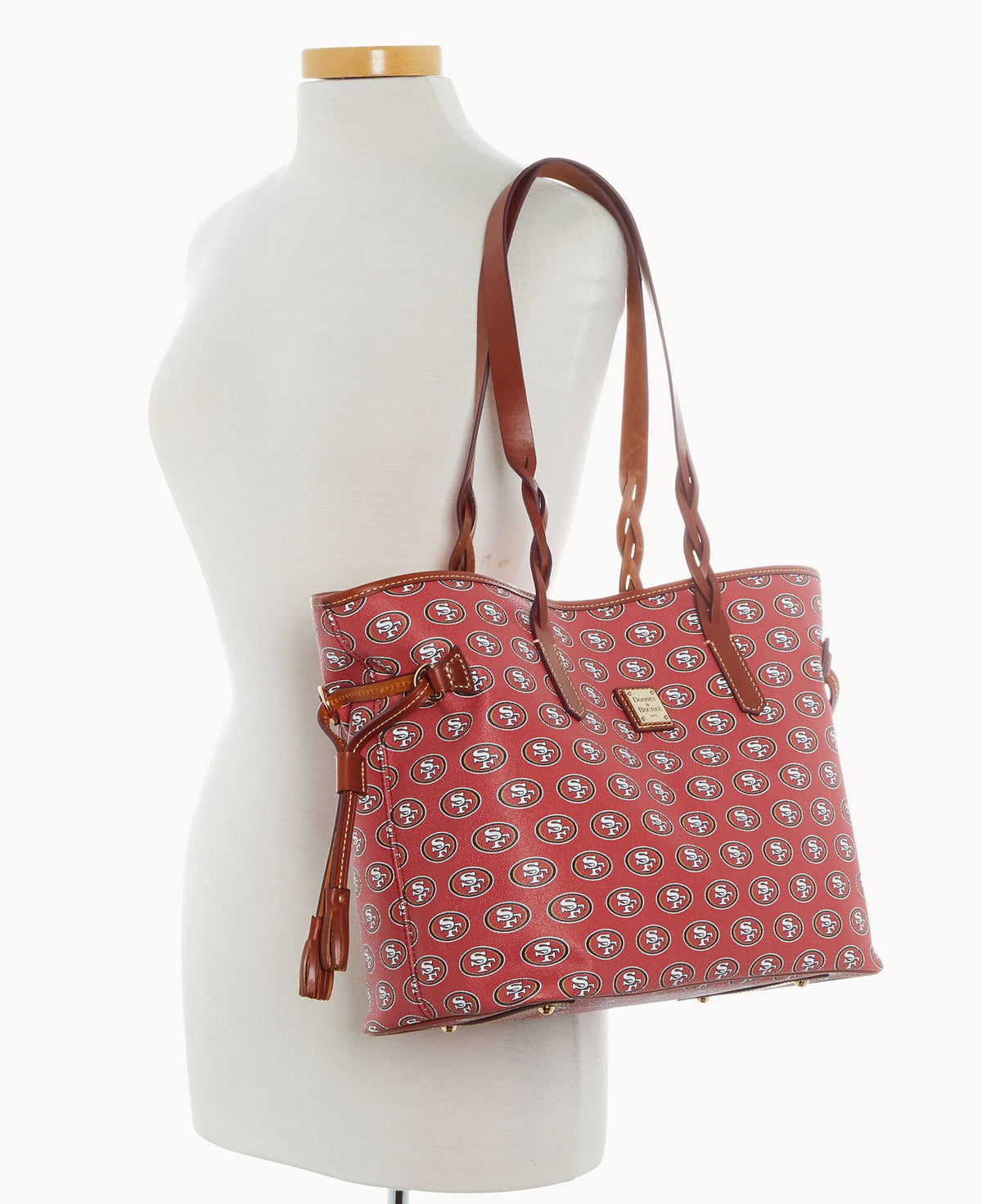 Dooney & Bourke NFL 49ERS Bailey Bag Red