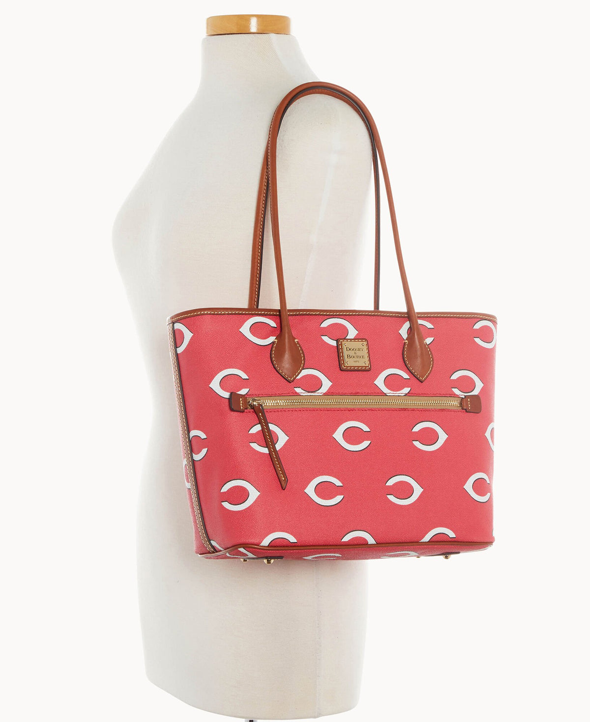 Dooney & Bourke MLB Reds Tote Red