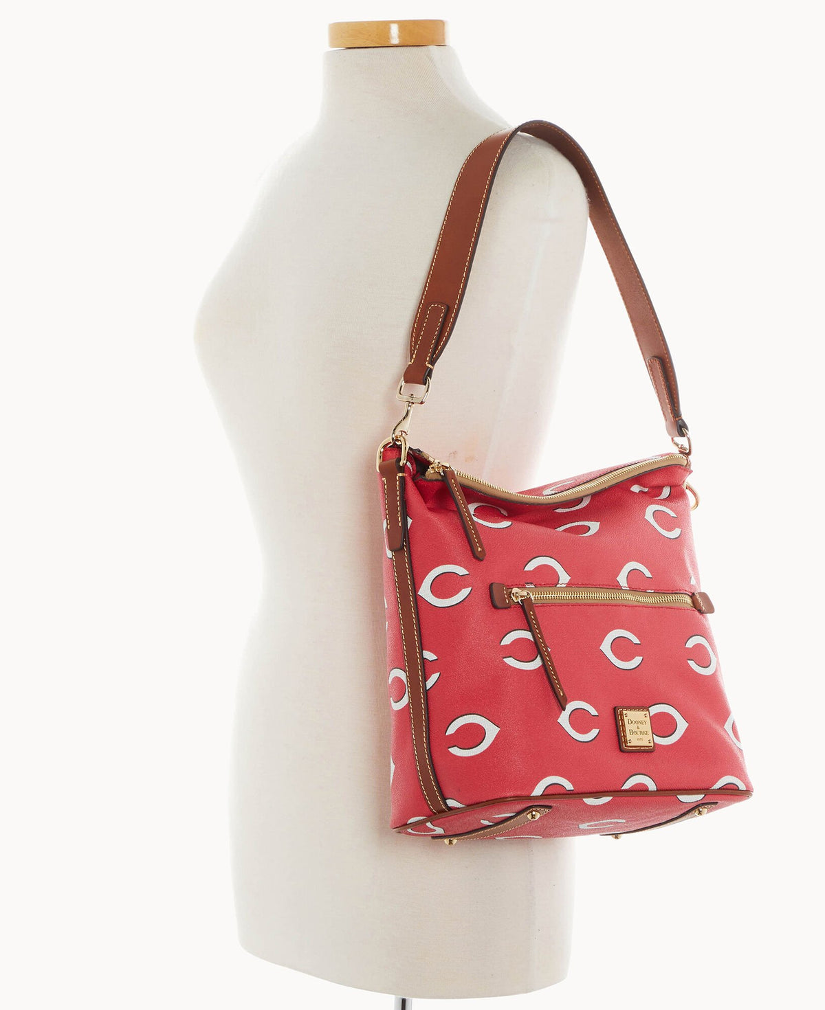Dooney & Bourke MLB Reds Large Sac Red