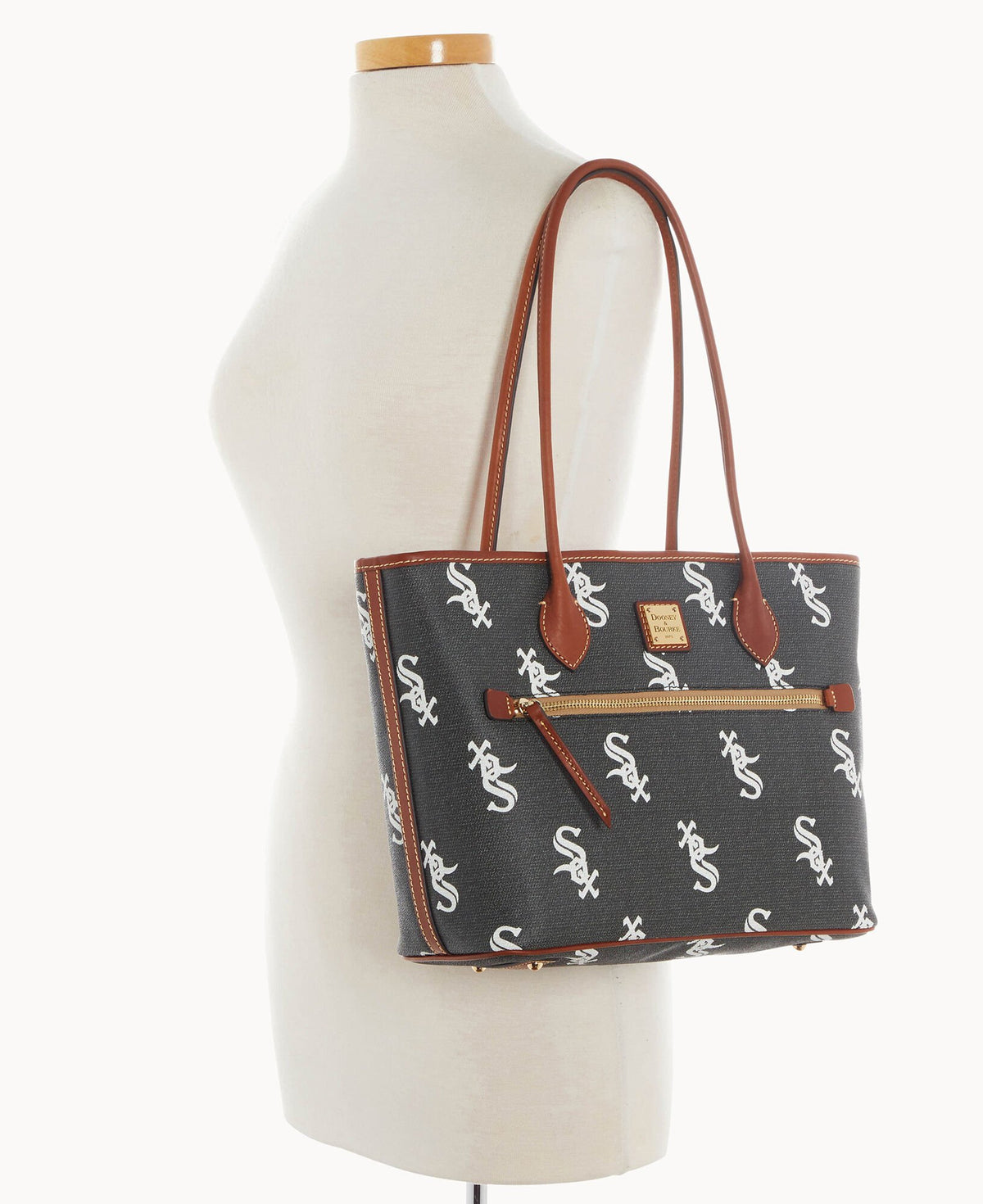 Dooney & Bourke MLB White Sox Tote Black