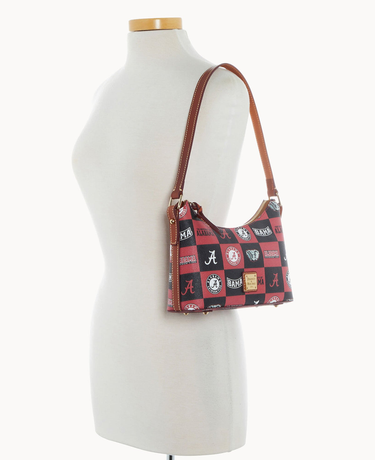 Dooney & Bourke Collegiate University of Alabama Baguette Red