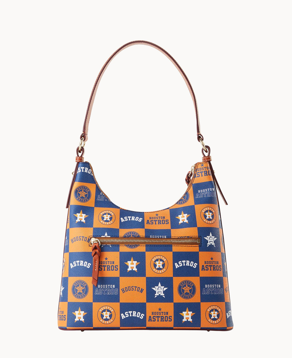 Dooney & Bourke MLB Astros Hobo Navy