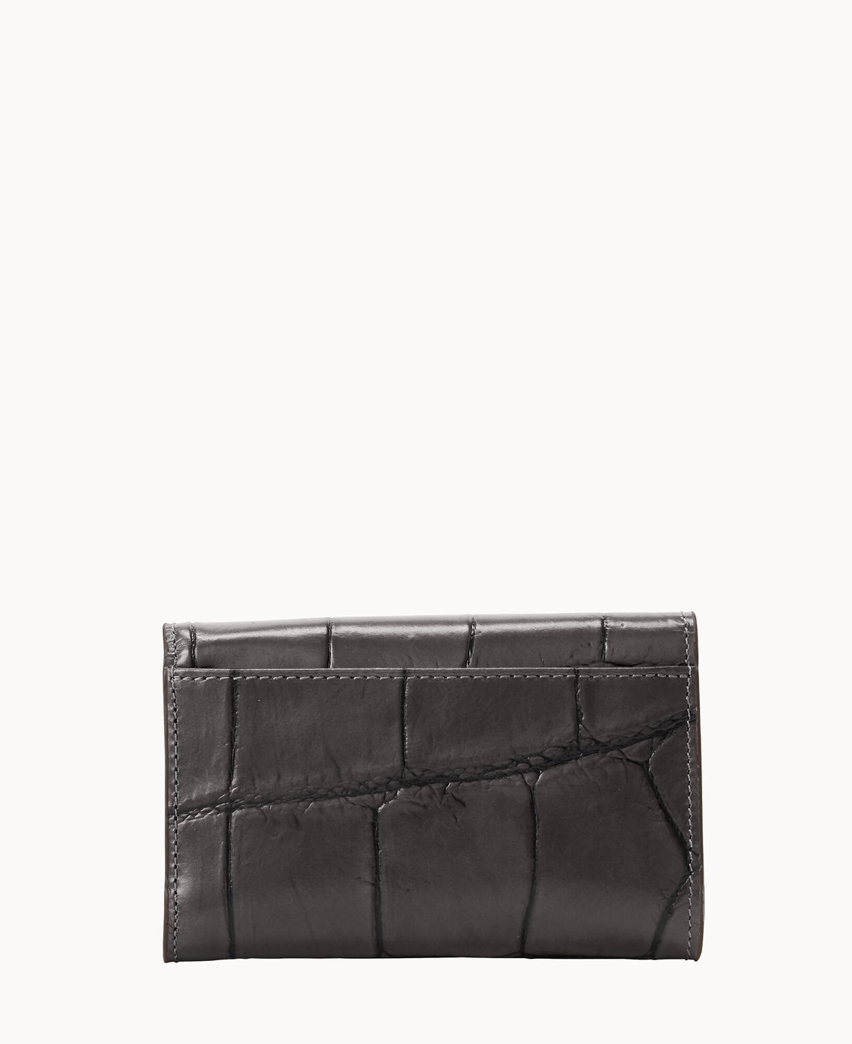Dooney & Bourke Denison Flap Wallet Smoke Grey