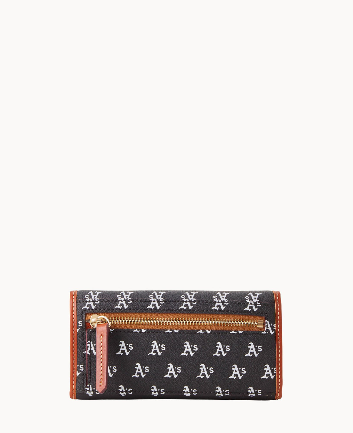 Dooney & Bourke MLB Athletics Continental Clutch Black