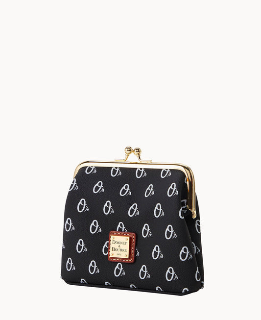Dooney & Bourke MLB Orioles Large Framed Purse Black