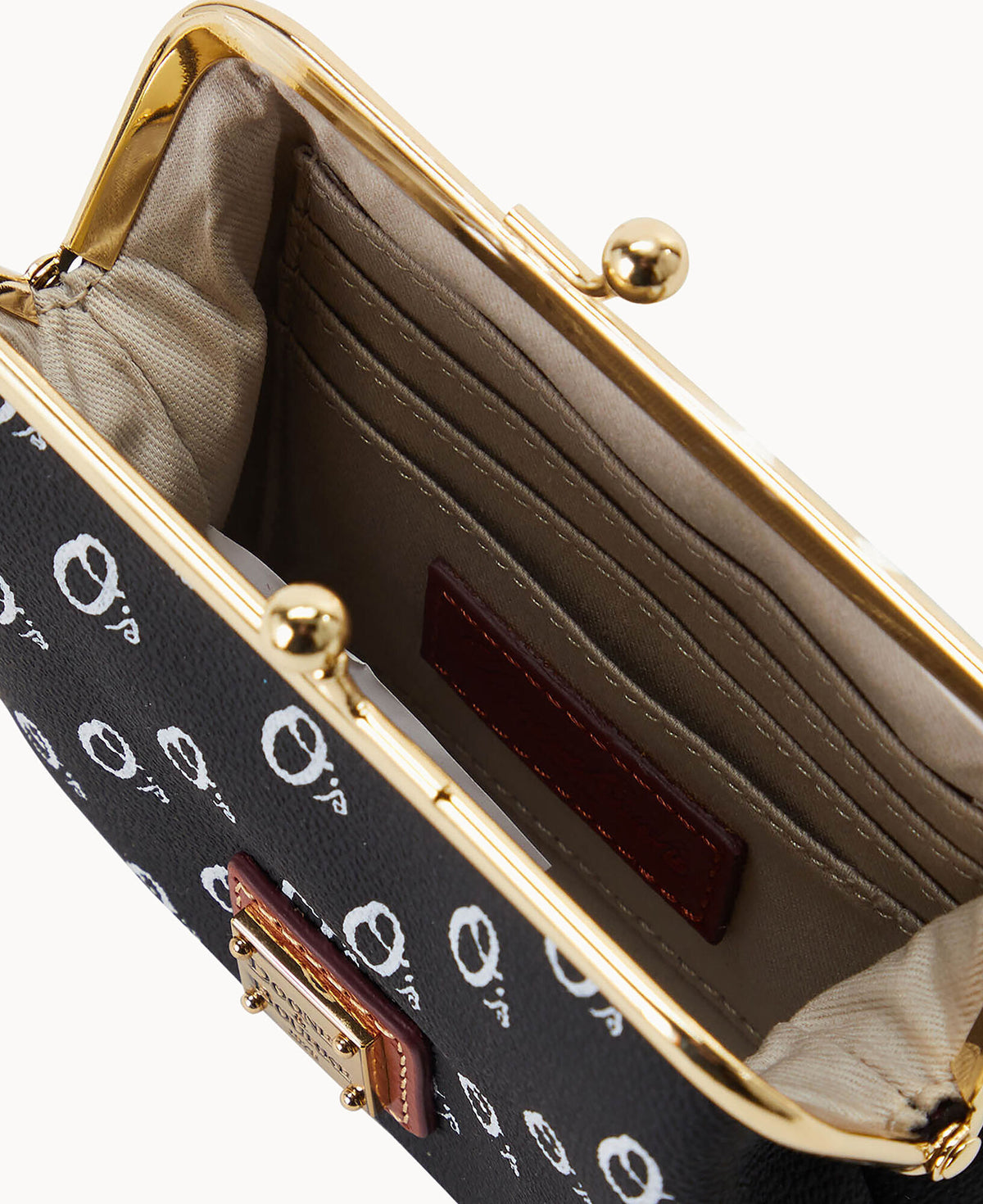 Dooney & Bourke MLB Orioles Large Framed Purse Black