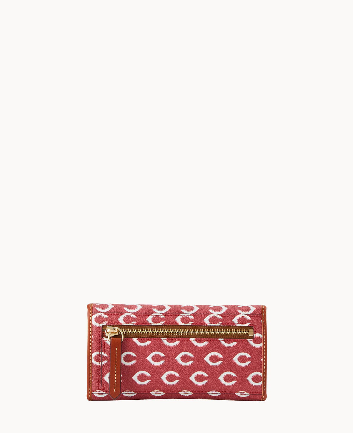 Dooney & Bourke MLB Reds Continental Clutch Red