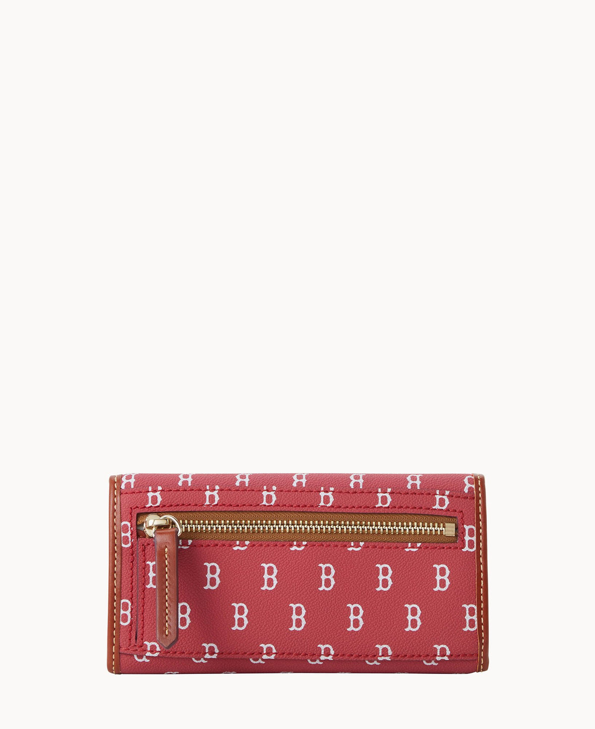 Dooney & Bourke MLB Red Sox Continental Clutch Red