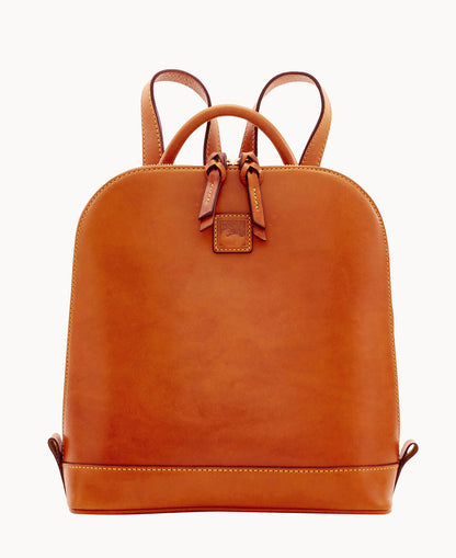 Dooney & Bourke Florentine Zip Pod Backpack Natural