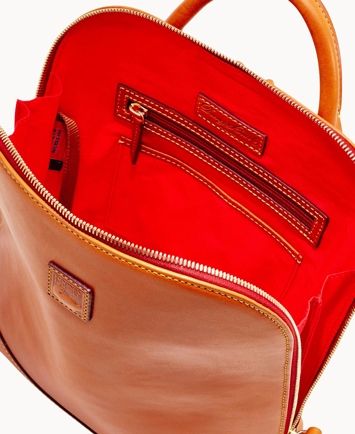 Dooney & Bourke Florentine Zip Pod Backpack Natural