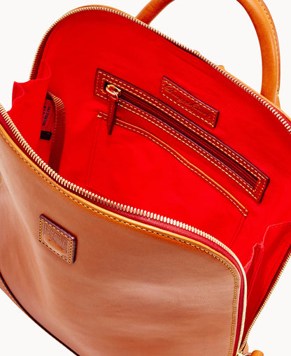 Dooney & Bourke Florentine Zip Pod Backpack Natural
