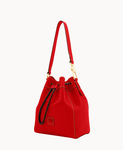 Dooney & Bourke Florentine Hattie Drawstring Red