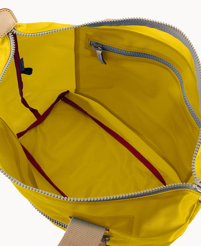 Dooney & Bourke Nylon Front Zip Tote Lemon