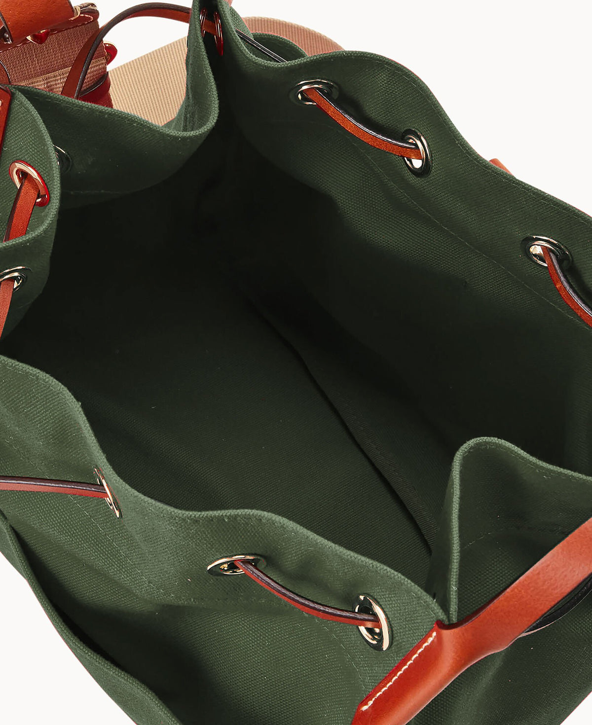 Dooney & Bourke Canvas Drawstring 30 Forest
