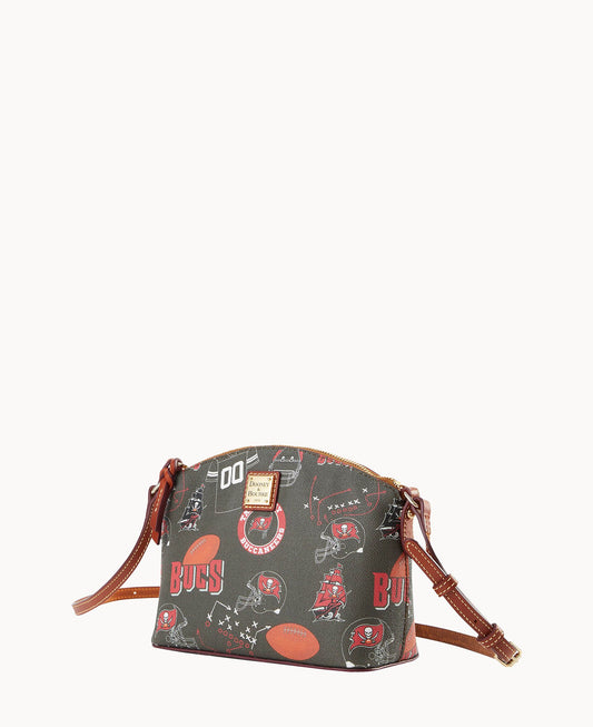 Dooney & Bourke NFL Buccaneers Suki Crossbody Pewter