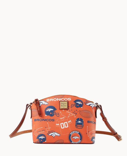 Dooney & Bourke NFL Broncos Suki Crossbody Orange