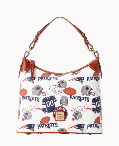 Dooney & Bourke NFL Patriots Hobo White Multi