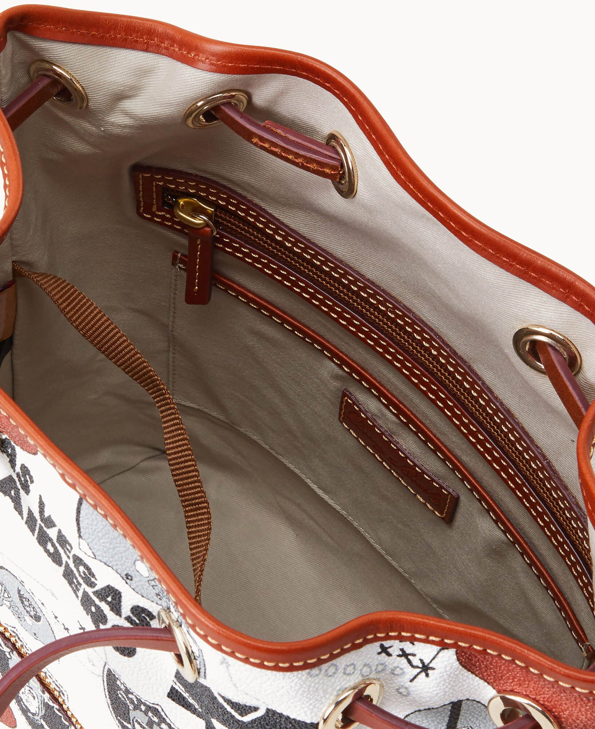 Dooney & Bourke NFL Raiders Drawstring White Multi