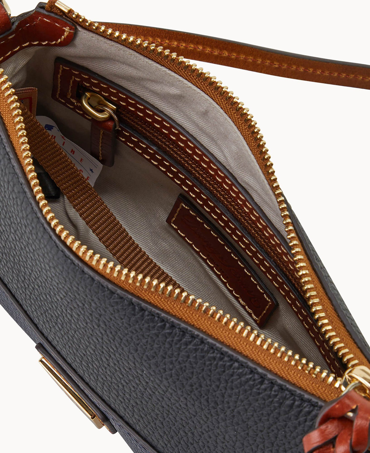 Dooney & Bourke MLB Astros Izzy Bag Midnight Blue