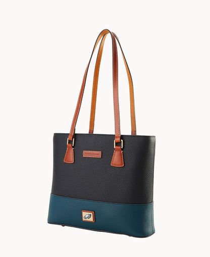 Dooney & Bourke NFL Eagles Shopper Teal