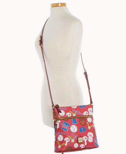 Dooney & Bourke MLB Phillies Crossbody Red