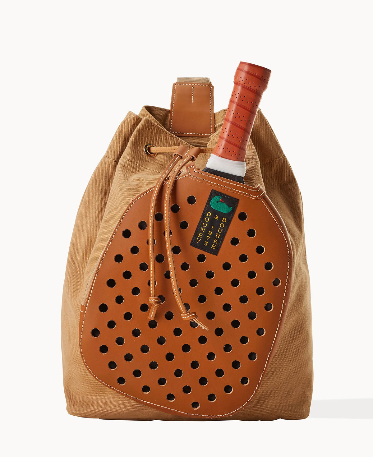 Dooney & Bourke Canvas Pickleball Sling Beige