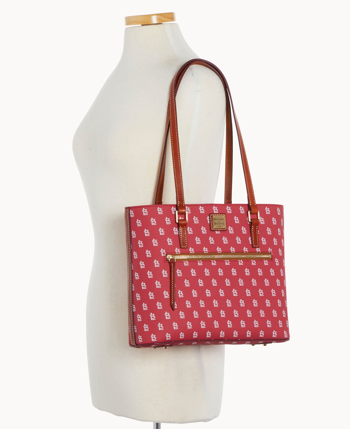 Dooney & Bourke MLB Cardinals Shopper Red