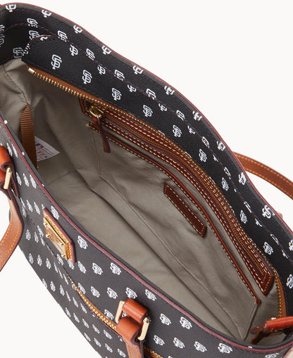 Dooney & Bourke MLB Giants Shopper Black