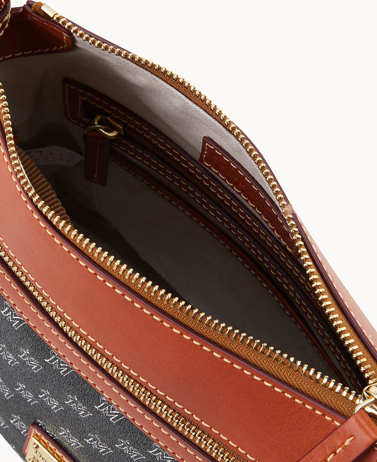 Dooney & Bourke MLB Marlins Crossbody 25 Black
