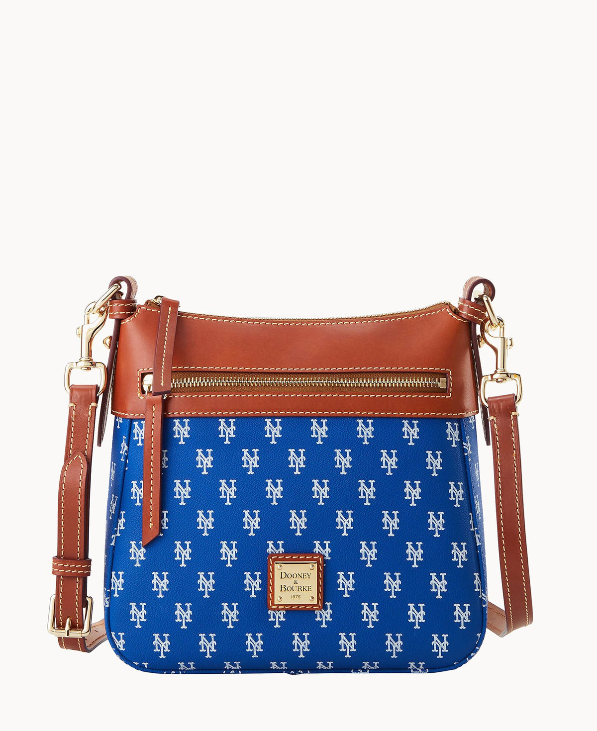 Dooney & Bourke MLB Mets Crossbody 25 Blue