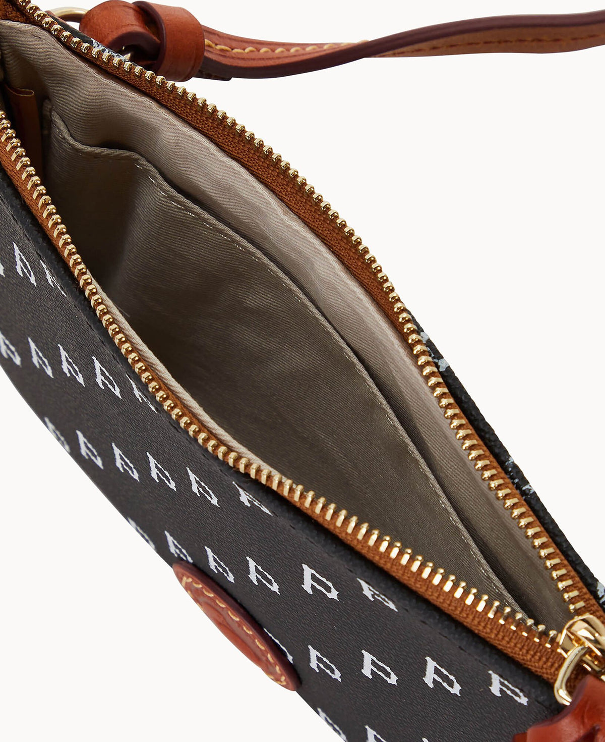 Dooney & Bourke MLB Pirates Top Zip Crossbody Black