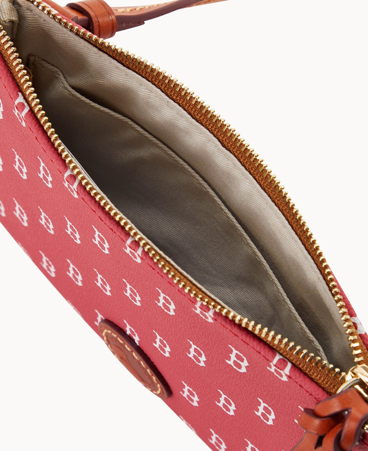 Dooney & Bourke MLB Red Sox Top Zip Crossbody Red