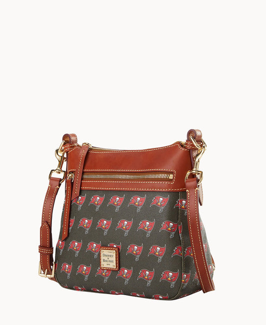 Dooney & Bourke NFL Buccaneers Crossbody 25 Pewter