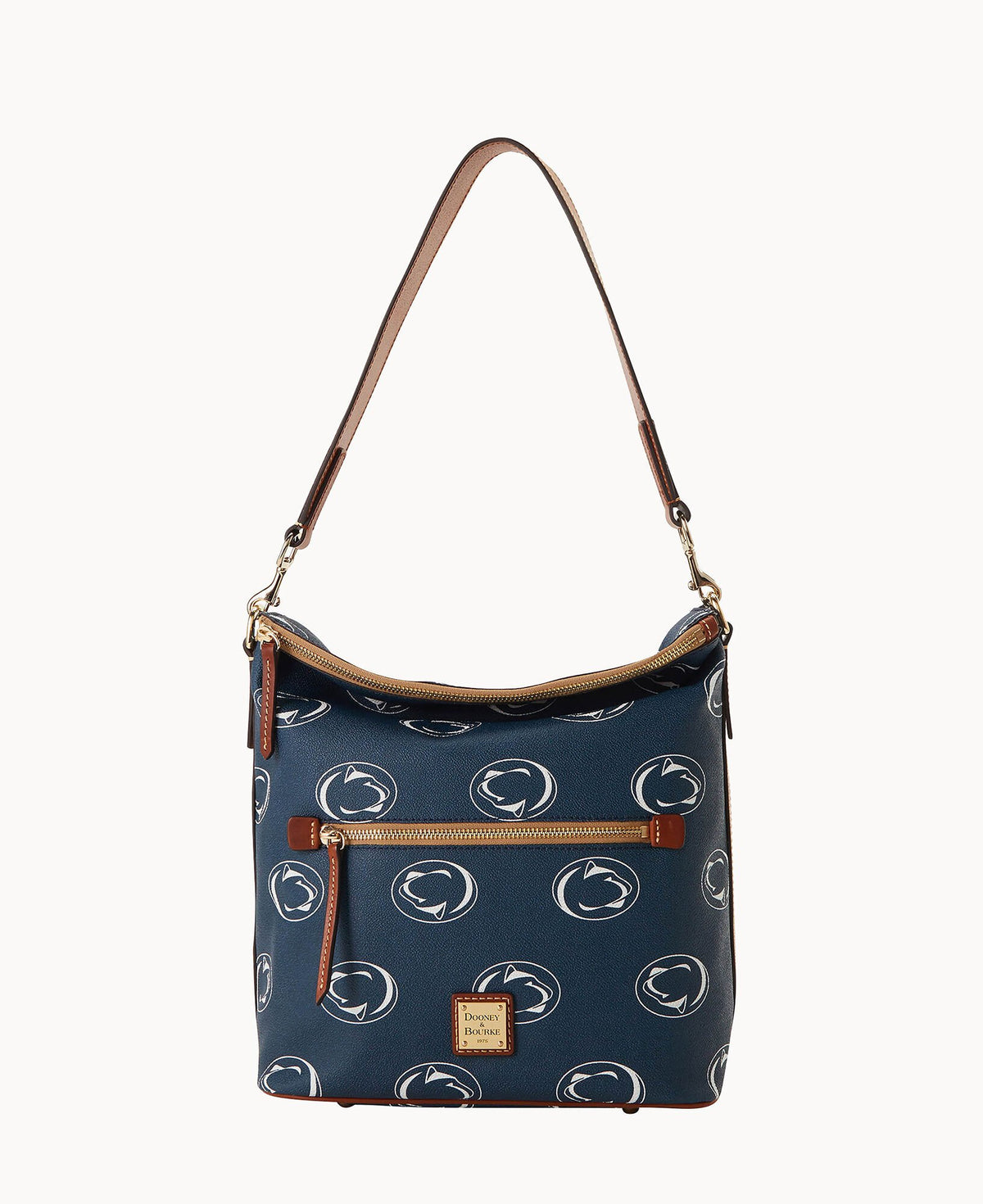 Dooney & Bourke Collegiate Penn State University Large Sac Navy