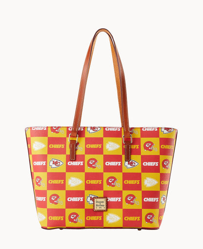 Dooney & Bourke NFL Chiefs Zip Tote Red