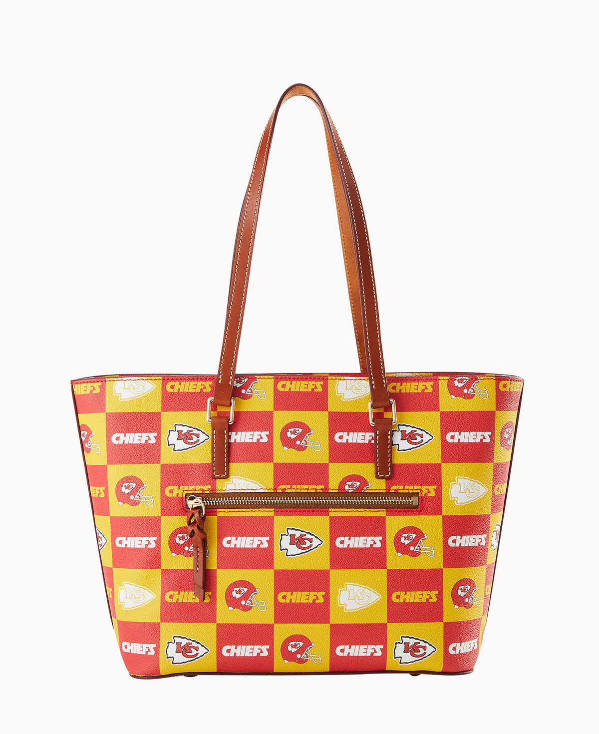 Dooney & Bourke NFL Chiefs Zip Tote Red