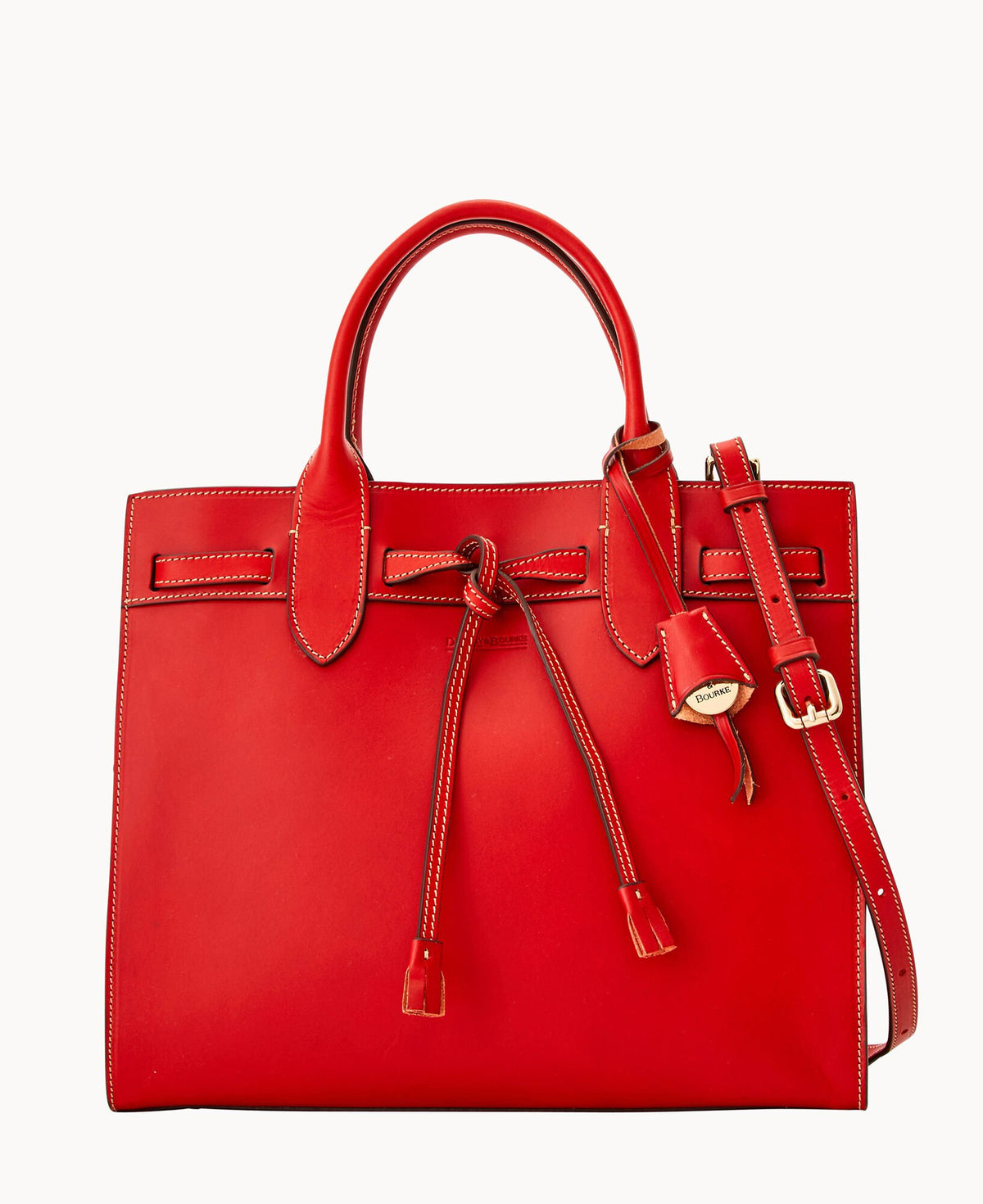 Dooney & Bourke Alto Tassel Tote Red