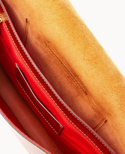 Dooney & Bourke Alto Hidden Handle Brief Saddle