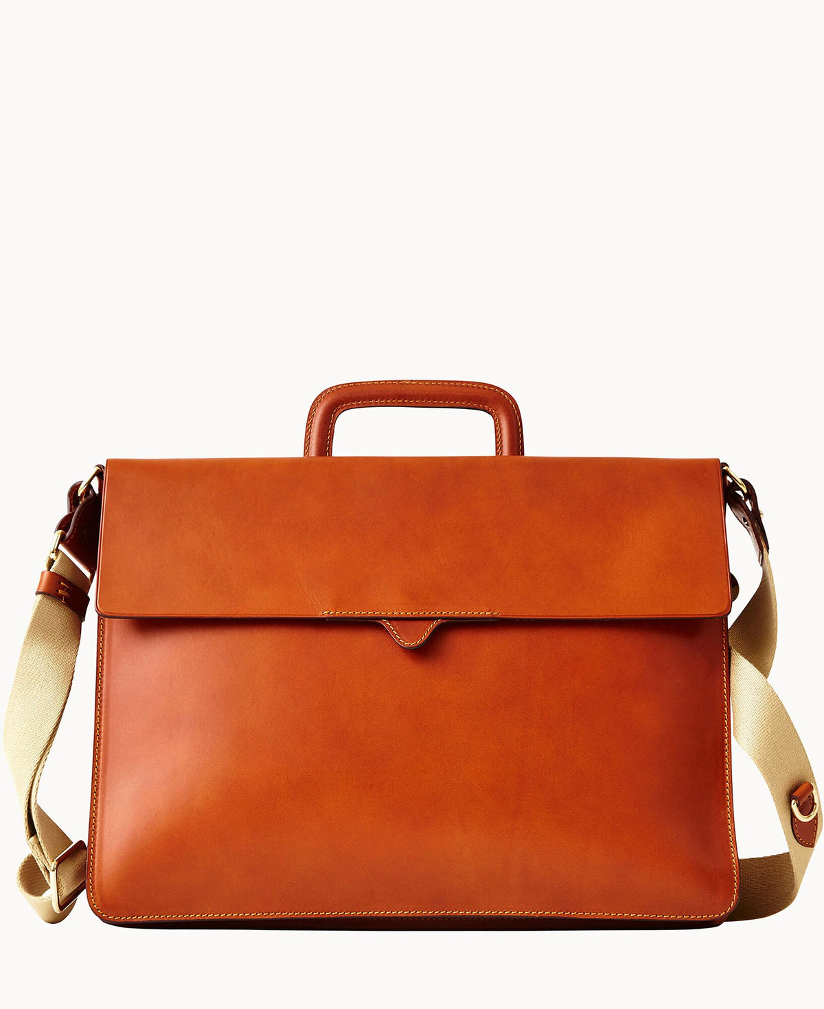 Dooney & Bourke Alto Hidden Handle Brief Saddle