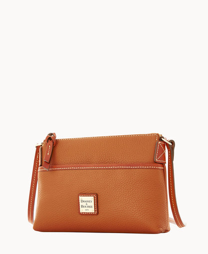 Dooney & Bourke Pebble Grain Ginger Crossbody Caramel